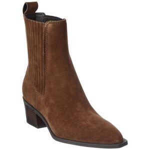Stuart Weitzman Kai Suede Bootie, Brown